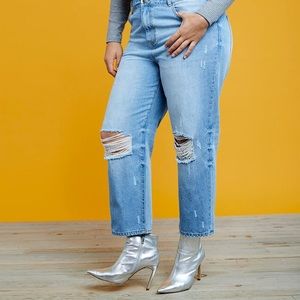 Eloquii X Refinery29 Vintage Mom Jeans NWOT | Plus Size 24